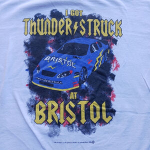 Vintage Bristol Motor Speedway NASCAR Racing T Shirt 2006